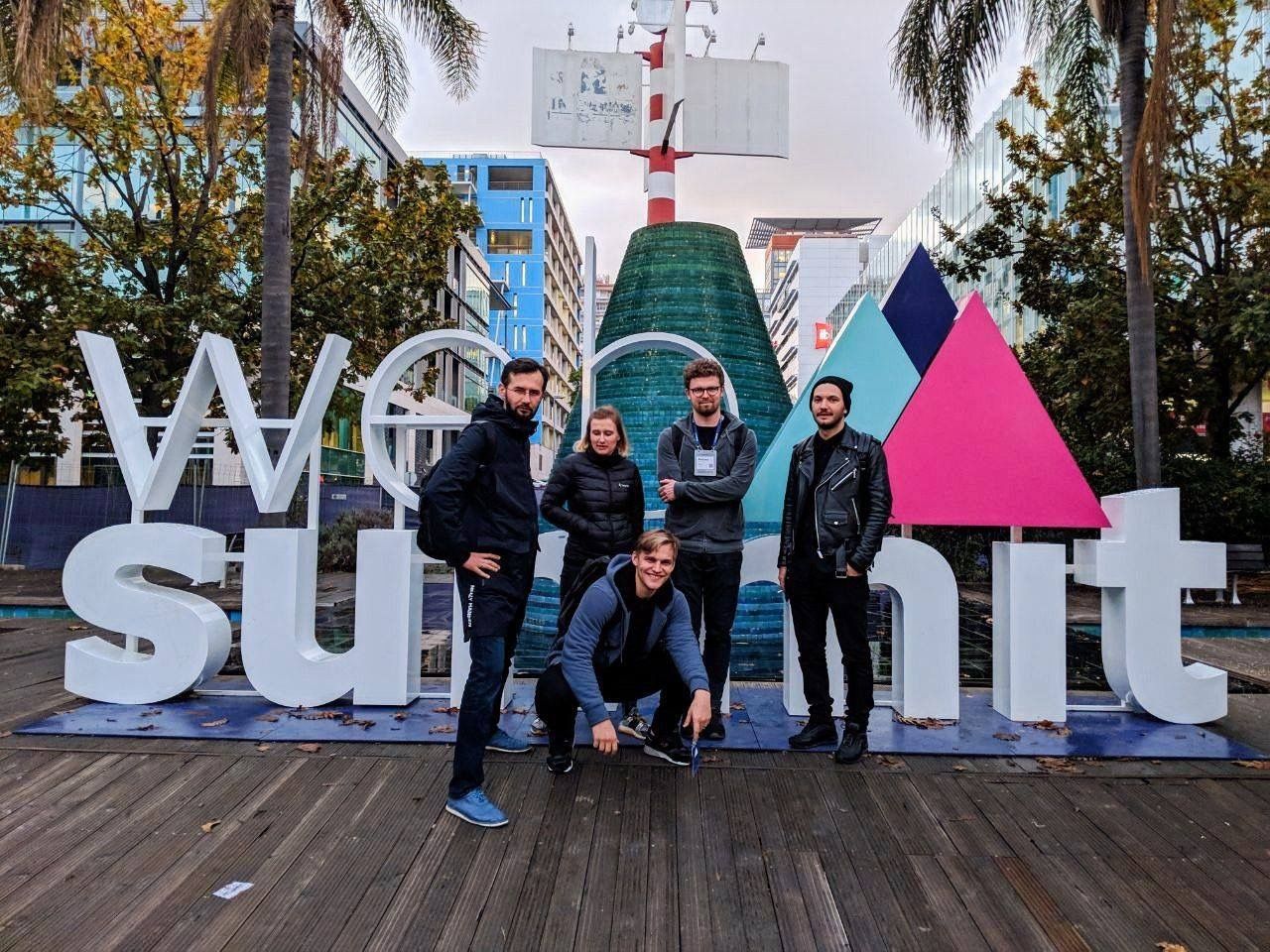 Команда Dbrain на Web Summit — одной из крупнейших конференций по технологиям в мире