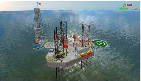 Виртуальная платформа нефтяной вышки