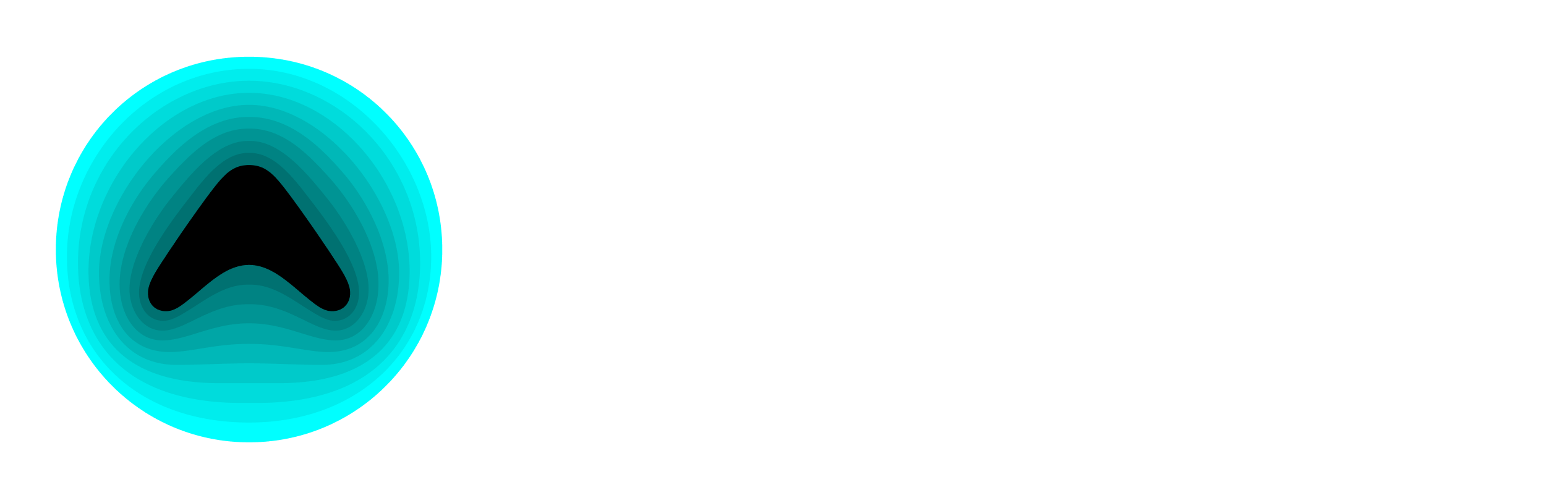 Atom Logo H White Digital