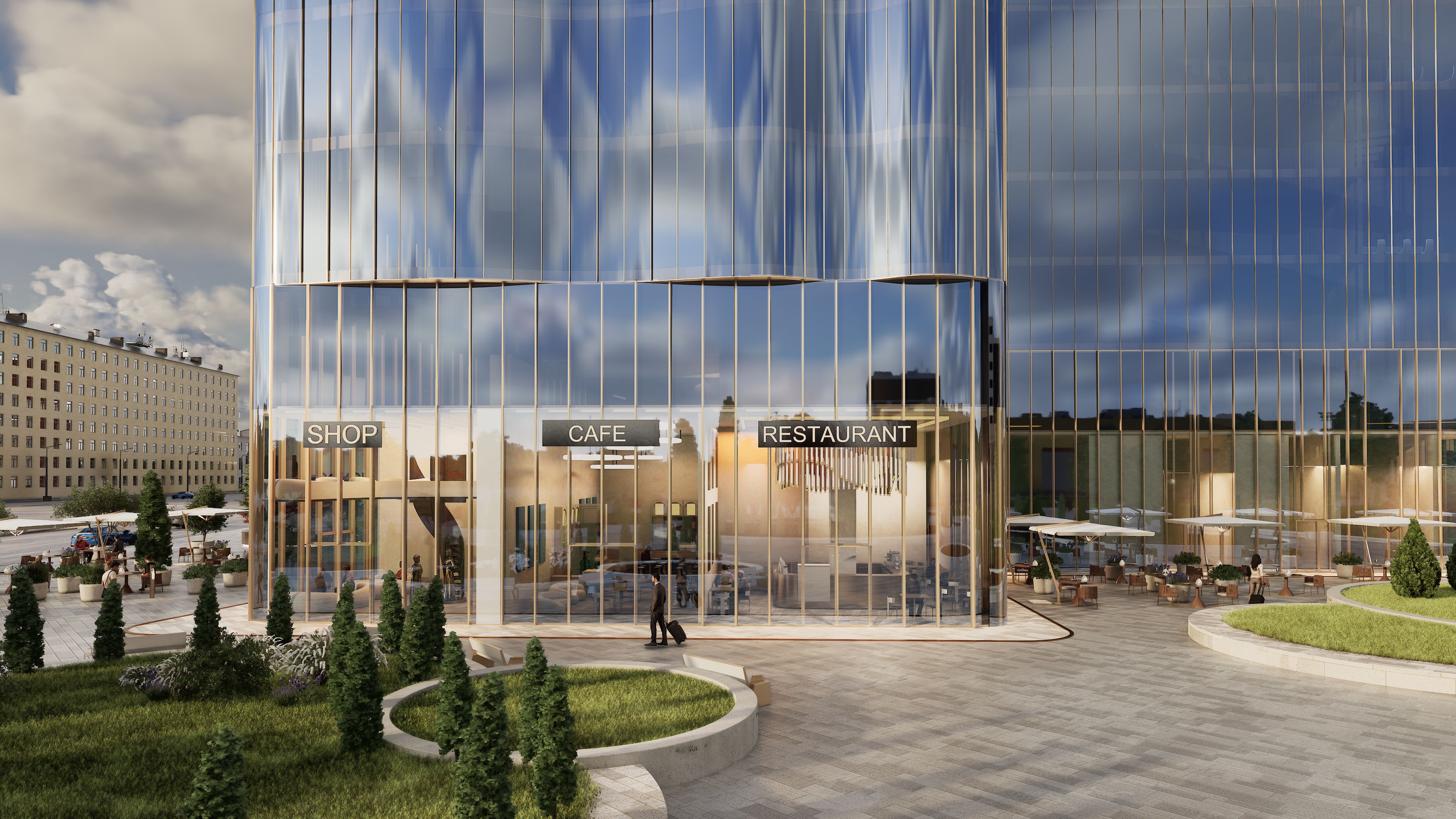 Арт-бизнес-кластер KOBZON CITY. Визуализация